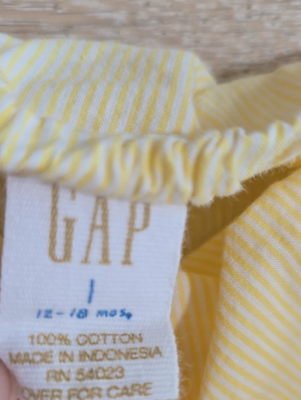GAP Yellow Daisy Embroidered Sundress with Bloomers 12-18 Mos.
